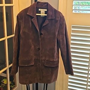Brown Leather Jackey